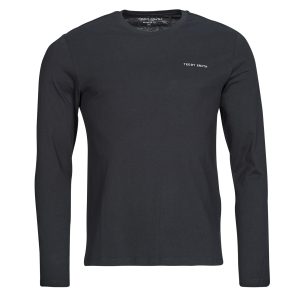 T-shirts a maniche lunghe uomo Teddy Smith  THE-TEE 2 ML  Nero Teddy Smith 3607186142233
