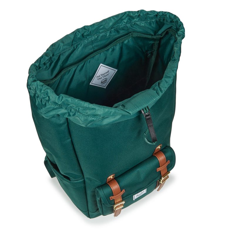 Uomo Herschel HERSCHEL-LITTLE-AMERICA-BACKPACK Verde Zaino Uomo - 5