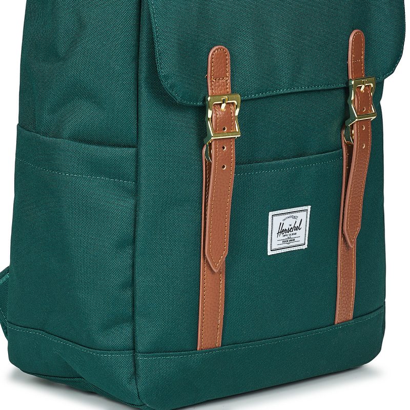 Uomo Herschel HERSCHEL-RETREAT-SMALL-BACKPACK Verde Zaino Uomo - 4