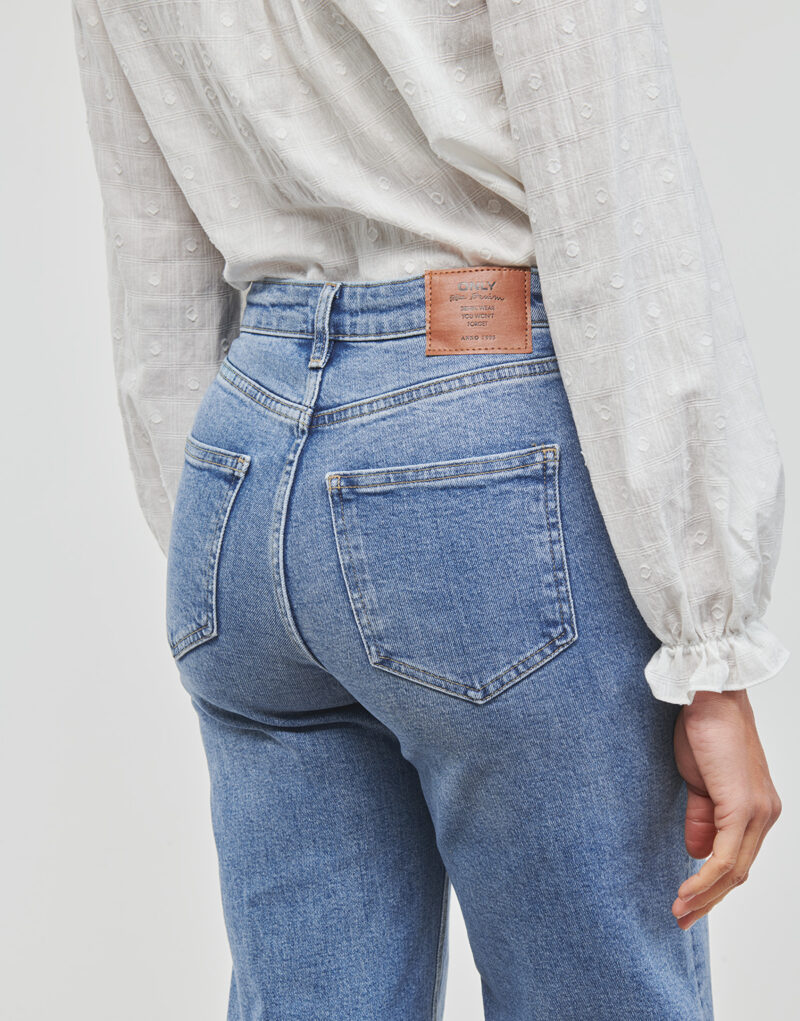Jeans Flare Only ONLJUICY HW WIDE LEG REA365 Blu Jeans Flare Donna - 5