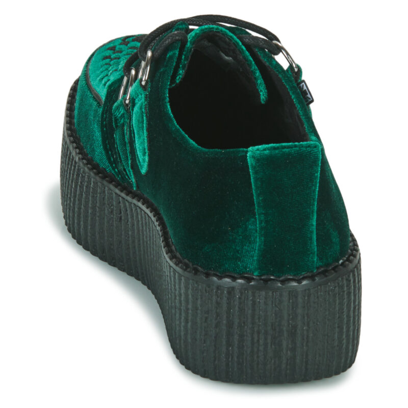 TUK VIVA HIGH CREEPER Verde Derby Donna - 5