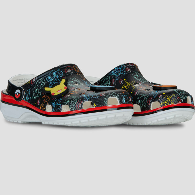Crocs Pokemon Print Cls Clg Nero Sabots Femme - 2