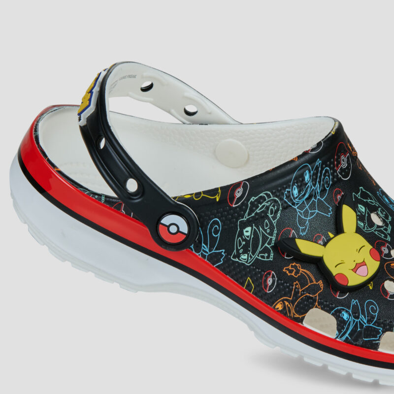 Crocs Pokemon Print Cls Clg Nero Sabots Femme - 4
