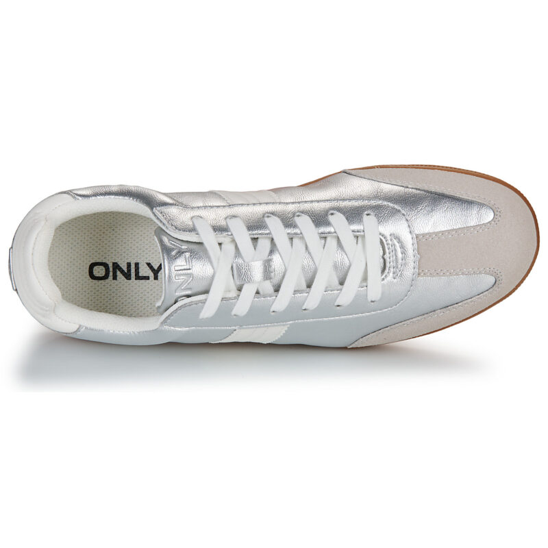 Only  ONLAMBER  Argento -  Sneakers basse Donna - 6