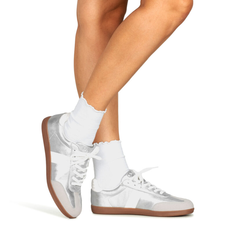 Only  ONLAMBER  Argento -  Sneakers basse Donna - 8