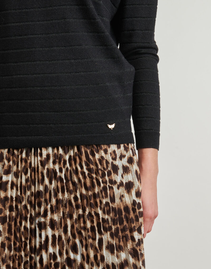 Maglione Les Petites Bombes ALYSON Nero Maglioni Donna - 5