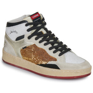 Crime London  CHELSEA MID  Bianco -  Sneakers alte Donna