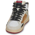 Crime London CHELSEA MID Bianco Sneakers alte Donna - 3