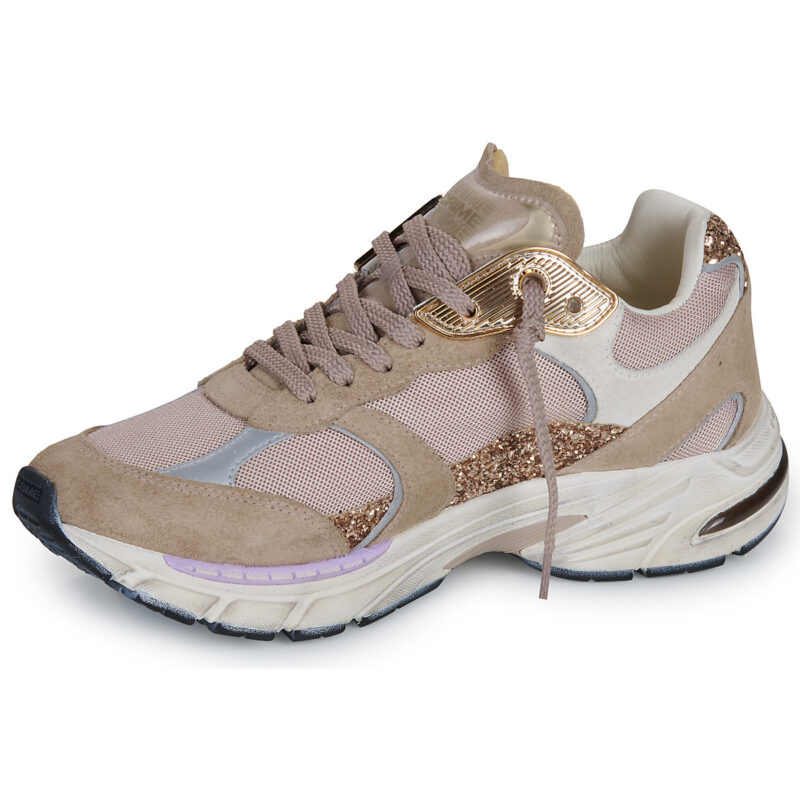 Crime London Zapatillas bajas FUGITIVE color beige para mujer - 4