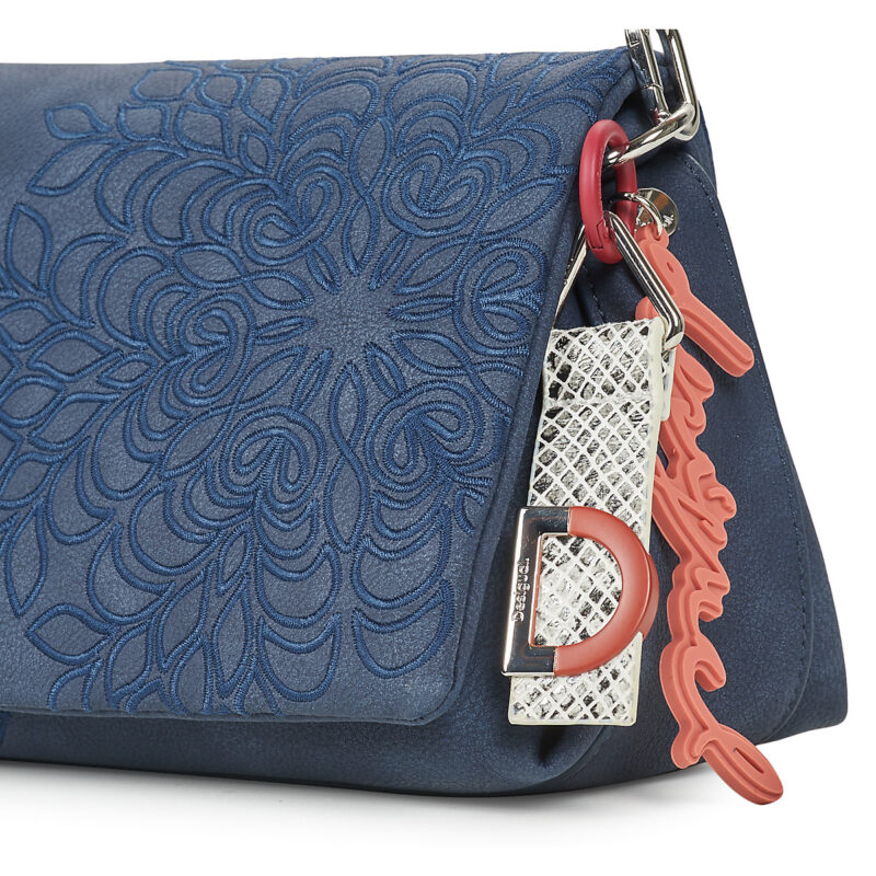 Desigual SIERRA NARON MEDIUM FLAP Blu Borsa a tracolla Donna - 4
