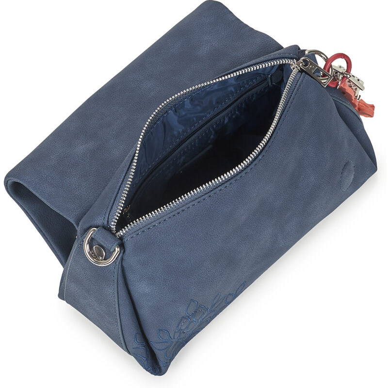Desigual SIERRA NARON MEDIUM FLAP Blu Borsa a tracolla Donna - 5