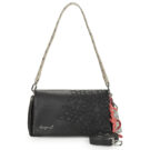 Desigual SIERRA NARON MEDIUM FLAP Nero Borsa a tracolla Donna - 1