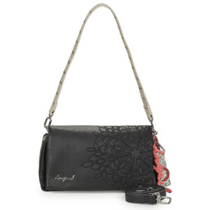Desigual SIERRA NARON MEDIUM FLAP Nero Borsa a tracolla Donna
