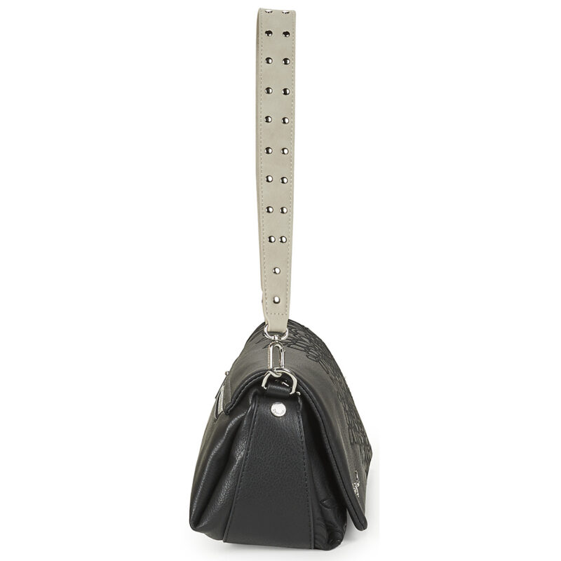 Desigual SIERRA NARON MEDIUM FLAP Nero Borsa a tracolla Donna - 3