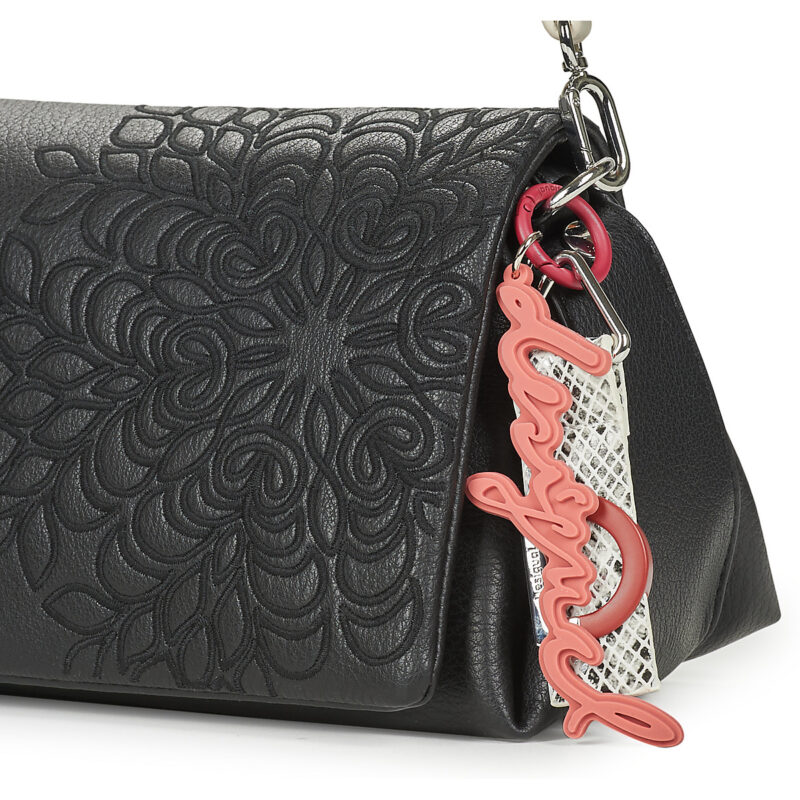 Desigual SIERRA NARON MEDIUM FLAP Nero Borsa a tracolla Donna - 4