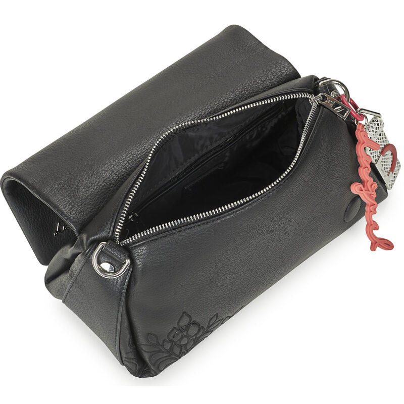 Desigual SIERRA NARON MEDIUM FLAP Nero Borsa a tracolla Donna - 5