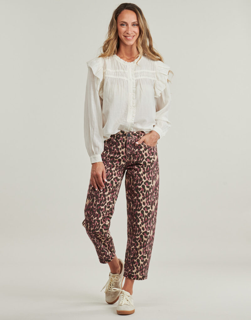 Jeans boyfriend Freeman T.Porter MAEVA CROFT Marrone Jeans boyfriend Donna - 2