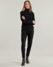 Pantalons droits Freeman T.Porter WILLOW POLYNEO Noir Pantalons droits Femme - 2