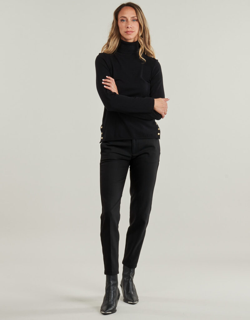 Pantalons droits Freeman T.Porter WILLOW POLYNEO Noir Pantalons droits Femme - 2