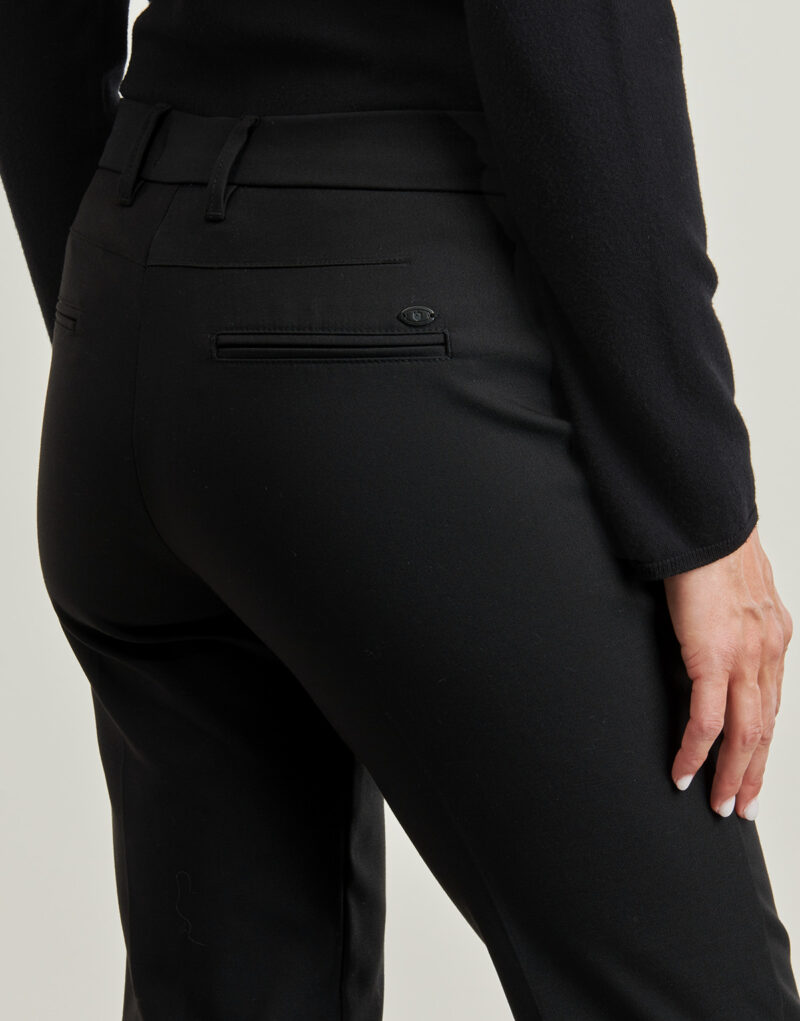 Pantalons droits Freeman T.Porter WILLOW POLYNEO Noir Pantalons droits Femme - 5