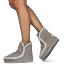 Mou Bottines ESKIMO 18 grises pour femmes - Pointure 8