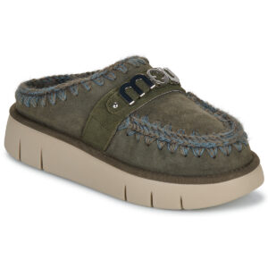 Mou  BOUNCE CLOG METAL LOGO  Kaki -  Ciabatta Donna