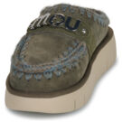Mou BOUNCE CLOG METAL LOGO Kaki Sabot Femme - 3
