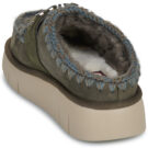 Mou BOUNCE CLOG METAL LOGO Kaki Sabot Femme - 5