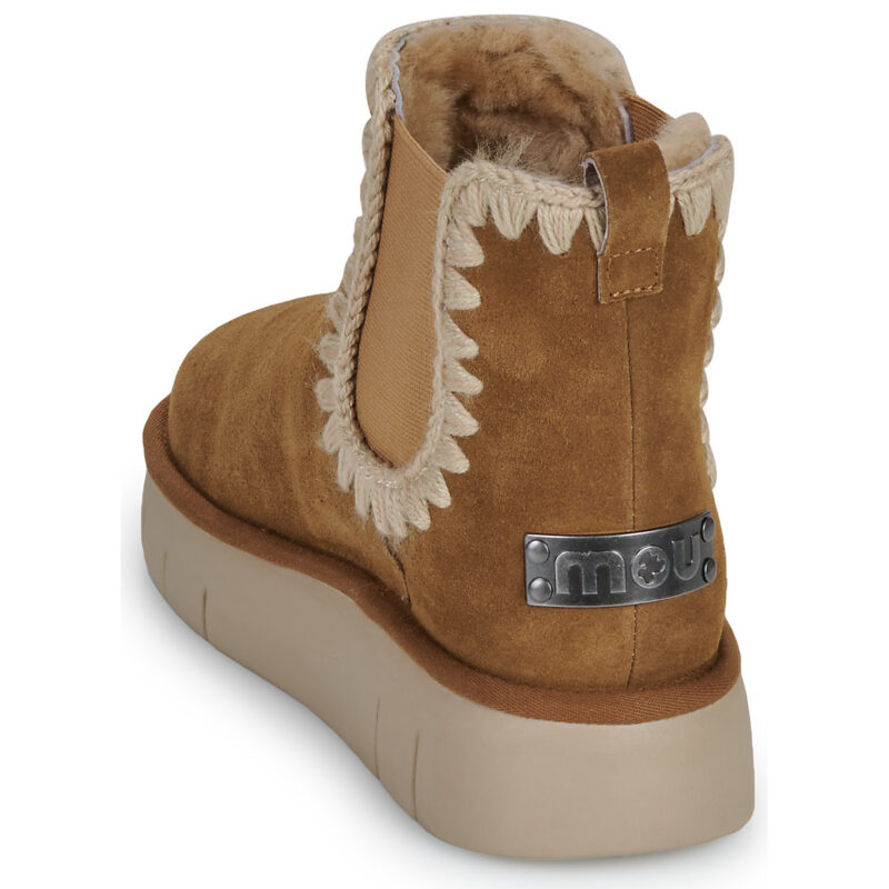Mou BOUNCE CHELSEA BOOT IN SUEDE Marrone Stivaletti Donna - 5