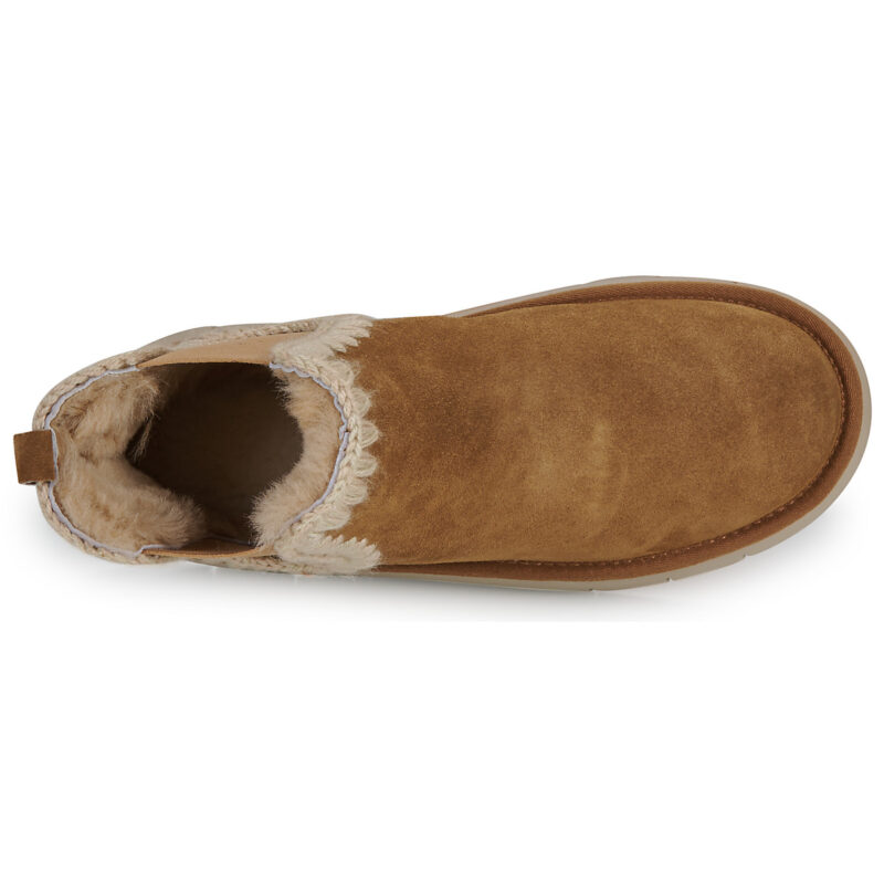 Mou BOUNCE CHELSEA BOOT IN SUEDE Marrone Stivaletti Donna - 6