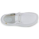 HEYDUDE  WENDY RISE PERF CANVAS  Bianco -  Slip on Donna - 6