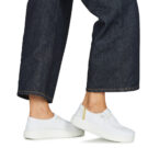 HEYDUDE  WENDY RISE PERF CANVAS  Bianco -  Slip on Donna - 8