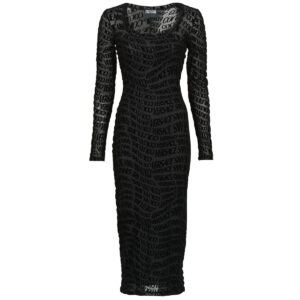 Abito   Versace Jeans Couture  79HAO920  Nero -   Abiti Lunghi Donna