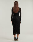Abito   Versace Jeans Couture  79HAO920  Nero -   Abiti Lunghi Donna - 4