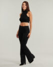 Pantaloni larghi Versace Jeans Couture 79HAA105 Nero Pantaloni larghi Donna - 3