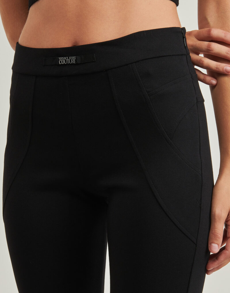 Pantaloni larghi Versace Jeans Couture 79HAA105 Nero Pantaloni larghi Donna - 5