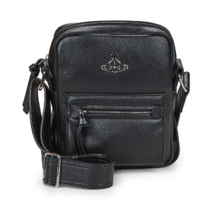 Vivienne Westwood JACKSON CROSSBODY SATCHEL S Nero Borse Shopping Donna