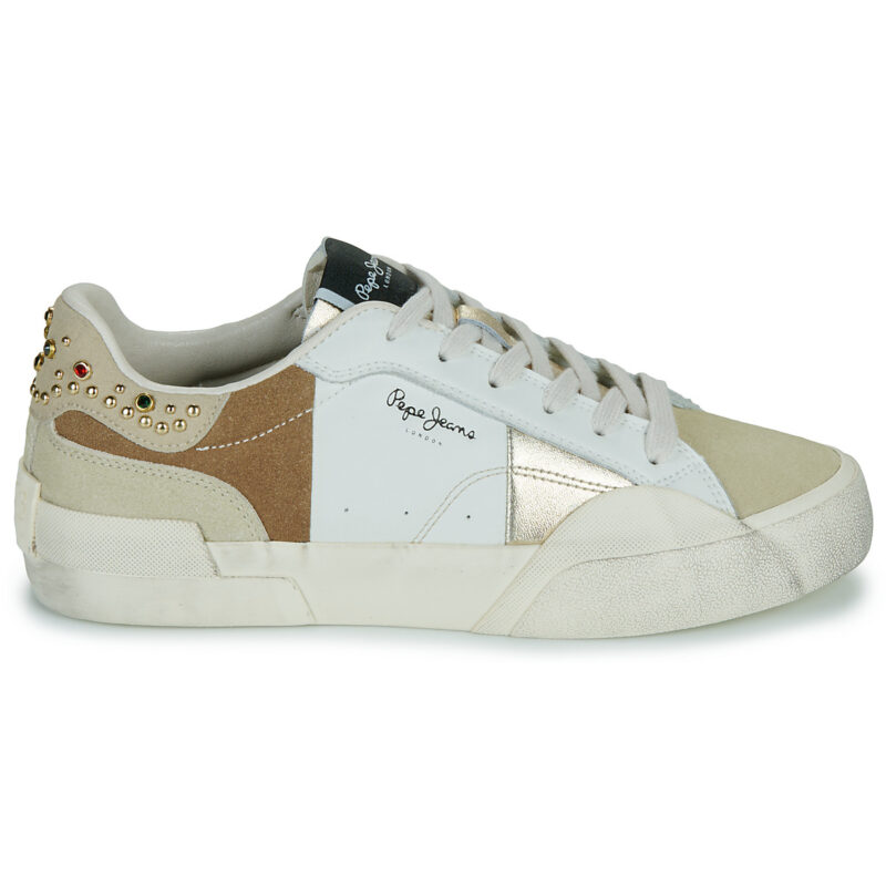 Pepe jeans MILAN CRYSTAL W Bianco Sneakers basse Donna - 2