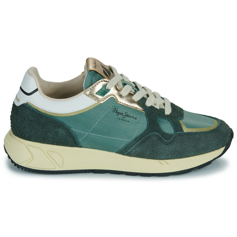 Pepe jeans MARLON METAL W Verde Sneakers basse Donna - 2