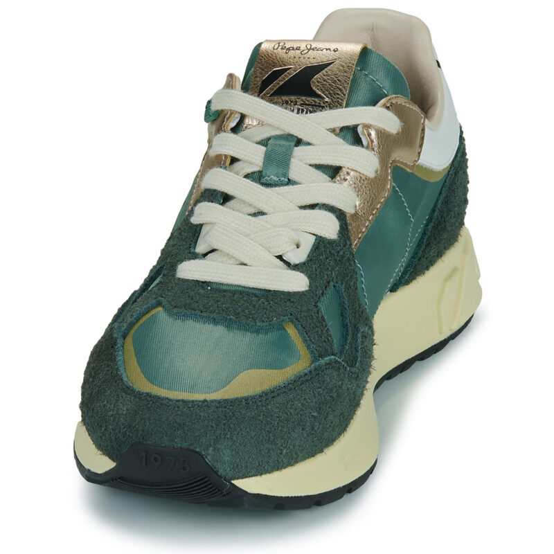 Pepe jeans MARLON METAL W Verde Sneakers basse Donna - 3