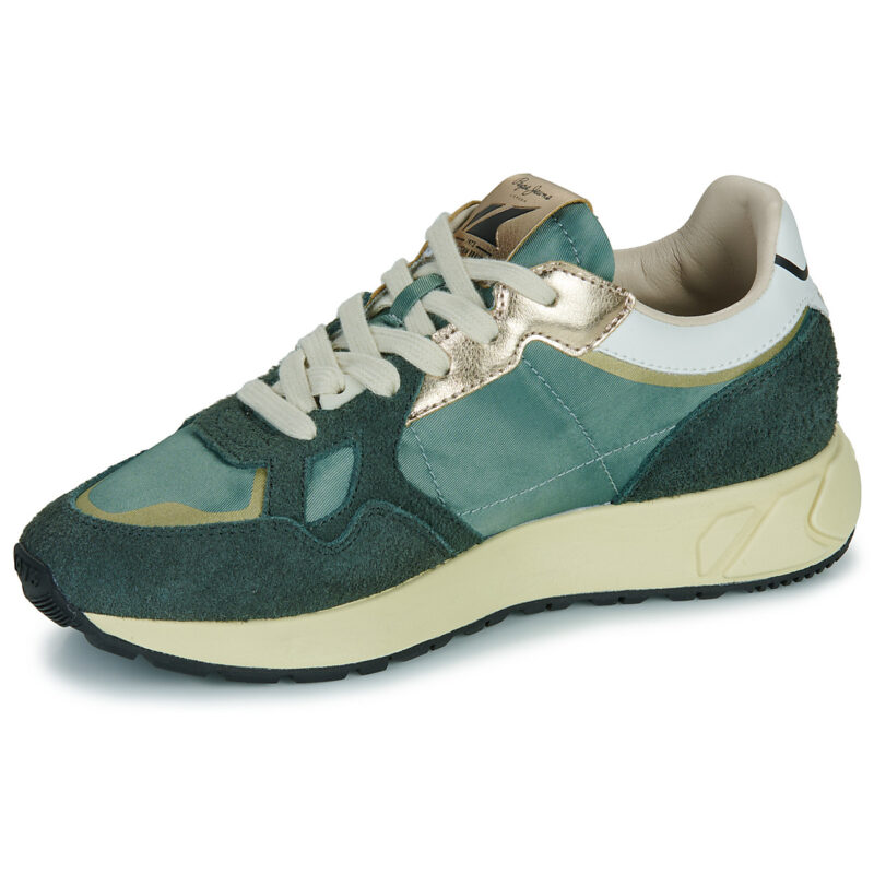 Pepe jeans MARLON METAL W Verde Sneakers basse Donna - 4