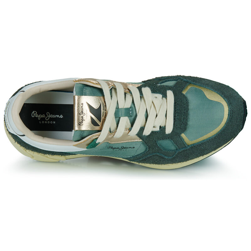 Pepe jeans MARLON METAL W Verde Sneakers basse Donna - 6