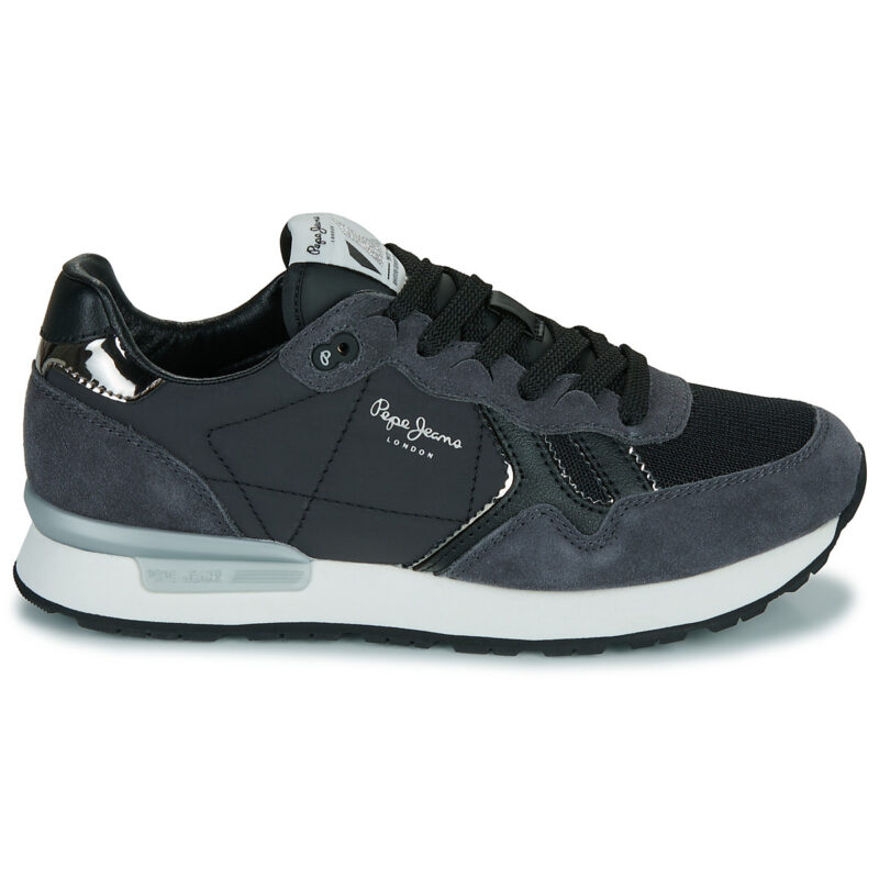 Pepe jeans  BRIT MIRROR W  Nero -  Sneakers basse Donna - 2