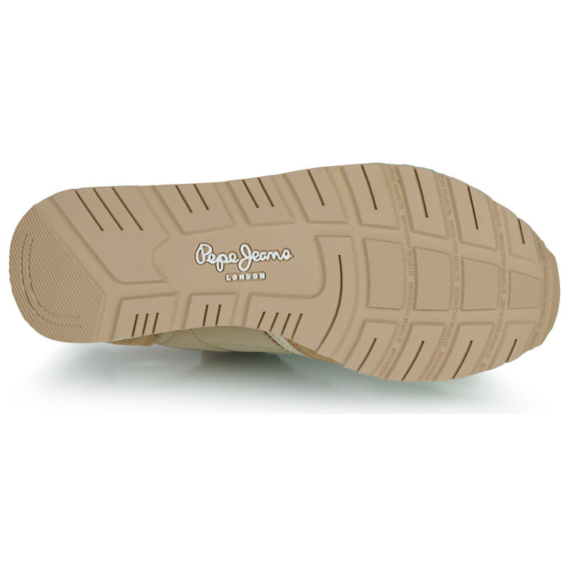 Pepe jeans  BRIT MIRROR W  Beige -  Sneakers basse Donna - 7