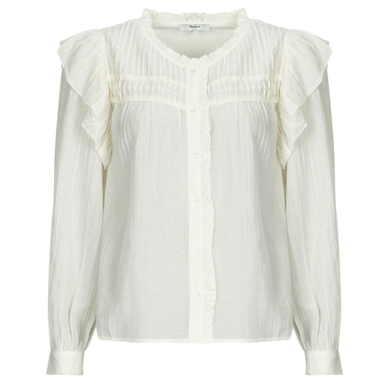Camicia  Pepe jeans  LOIR SHIRT  Bianco -  Camicie Donna - 1