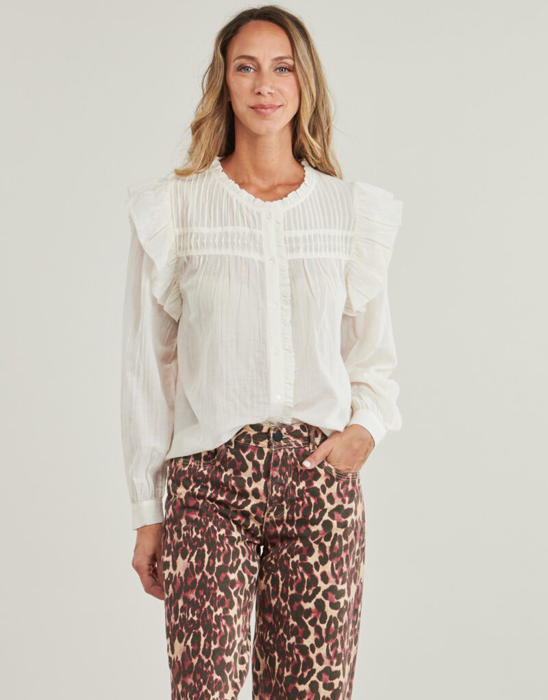 Camicia  Pepe jeans  LOIR SHIRT  Bianco -  Camicie Donna - 2