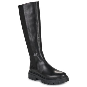 Myma  8710-MY-00-CUIR-NOIR  Nero -  Stivali bassi  Donna
