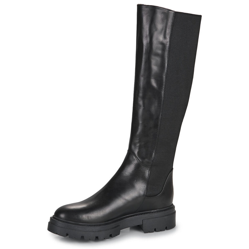 Myma 8710-MY-00-CUIR-NOIR Nero Stivali bassi Donna - 4