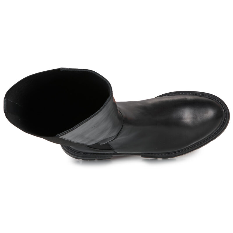 Myma 8710-MY-00-CUIR-NOIR Nero Stivali bassi Donna - 6