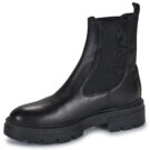 Myma 8711-MY-00-CUIR-NOIR Nero Stivaletti Donna - 4